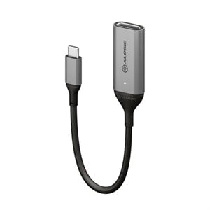 Alogic Ultra 15cm USB-C (Male) to DisplayPort (Female) Adapter - 4K 60Hz - 15 cm DisplayPort/USB A/V Cable for MAC, TV, Projector - First End: 1 x DisplayPort Digital Audio/Video - Female - Second End: 1 x USB Type C - Male - Supports up to 3840 x 2160 - IM4504952