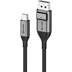 Alogic Ultra 8K Mini DisplayPort to DisplayPort Cable - V1.4 - 1m - 1 m DisplayPort/Mini DisplayPort A/V Cable for Audio/Video Device, Monitor, Notebook - First End: 1 x DisplayPort 1.4 Digital Audio/Video - Male - Second End: 1 x Mini DisplayPort 1.4 Dig IM4596108