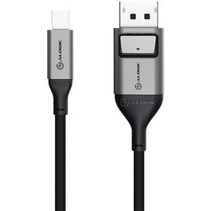 Alogic Ultra 8K Mini DisplayPort to DisplayPort Cable - V1.4 - 1m - 1 m DisplayPort/Mini DisplayPort A/V Cable for Audio/Video Device, Monitor, Notebook - First End: 1 x DisplayPort 1.4 Digital Audio/Video - Male - Second End: 1 x Mini DisplayPort 1.4 Dig IM4596108