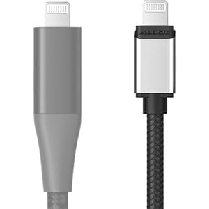 Alogic Ultra Fast Plus USB-A to Lightning USB 2.0 Cable - 1m - 1 m Lightning/USB Data Transfer Cable for iPhone - First End: 1 x USB 2.0 Type A - Male - Second End: 1 x Lightning - Male - 480 Mbit/s - Space Gray IM5335985