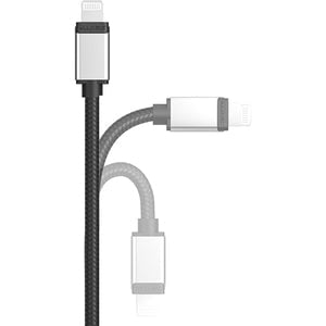 Alogic Ultra Fast Plus USB-A to Lightning USB 2.0 Cable - 1m - 1 m Lightning/USB Data Transfer Cable for iPhone - First End: 1 x USB 2.0 Type A - Male - Second End: 1 x Lightning - Male - 480 Mbit/s - Space Gray IM5335985