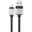 Alogic Ultra Fast Plus USB-A to Lightning USB 2.0 Cable - 1m - 1 m Lightning/USB Data Transfer Cable for iPhone - First End: 1 x USB 2.0 Type A - Male - Second End: 1 x Lightning - Male - 480 Mbit/s - Space Gray IM5335985