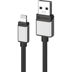 Alogic Ultra Fast Plus USB-A to Lightning USB 2.0 Cable - 2m - 2 m Lightning/USB Data Transfer Cable for iPhone - First End: 1 x USB 2.0 Type A - Male - Second End: 1 x Lightning - Male - 480 Mbit/s - Space Gray IM5335986