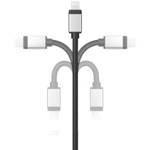 Alogic Ultra Fast Plus USB-A to Lightning USB 2.0 Cable - 2m - 2 m Lightning/USB Data Transfer Cable for iPhone - First End: 1 x USB 2.0 Type A - Male - Second End: 1 x Lightning - Male - 480 Mbit/s - Space Gray IM5335986