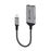 Alogic Ultra Mini-phone/USB Audio Cable - 10 cm Mini-phone/USB Audio Cable for Speaker, Headphone, Audio Device, Mobile Phone, Tablet, Notebook - First End: 1 x USB Type C - Male - Second End: 1 x USB Type C - Female, 1 x Mini-phone Audio - Female - Space IM4442302