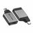 Alogic Ultra Mini USB-C To HDMI Adapter - 1 Pack - 1 x HDMI Digital Audio/Video Female - 1 x Type C USB Male - 3840 x 2160 Supported - Space Gray IM5026793