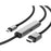 Alogic Ultra USB-C to HDMI with 100W PD Cable - Male to Male - 1m - 1 m HDMI/USB-C A/V Cable for Notebook, Computer, Monitor, TV, Projector, MAC, Chromebook, iPad - First End: 1 x USB Type C - Male, 1 x USB Type C Power - Female - Second End: 1 x HDMI 2.0 IM5335989