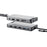 Alogic Universal 12-in-1 Mini Dock - DV3 - Triple Full HD Display - for Notebook - SD - 100 W - USB Type A, USB Type C - 3 Displays Supported - 1920 x 1080 - 3 x USB Type-A Ports - USB Type-A - USB Type-C - Network (RJ-45) - 1 x HDMI Ports - HDMI - VGA - IM5335624