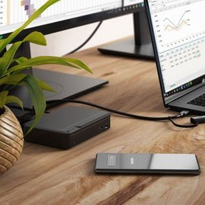 Alogic Universal Twin HD USB-C Docking Station - for Notebook - USB Type C - 2 Displays Supported - Full HD - 1920 x 1080 - 5 x USB Ports - 4 x USB 3.0 - USB Type-A - USB Type-C - Network (RJ-45) - HDMI - Wired - Gigabit Ethernet - macOS, Windows IM4940216