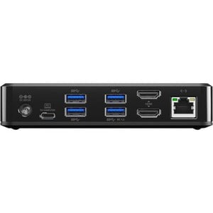 Alogic Universal Twin HD USB-C Docking Station - for Notebook - USB Type C - 2 Displays Supported - Full HD - 1920 x 1080 - 5 x USB Ports - 4 x USB 3.0 - USB Type-A - USB Type-C - Network (RJ-45) - HDMI - Wired - Gigabit Ethernet - macOS, Windows IM4940216