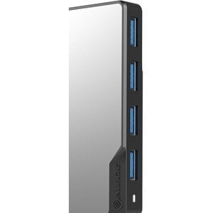 Alogic USB-A Fusion SWIFT 4-in-1 Hub -Space Grey - USB 3.2 (Gen 1) Type A - Portable - 4 USB Port(s) - PC, ChromeOS IM5131310