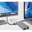 Alogic USB-C Dock PLUS with Power Delivery - Ultra Series - Space Grey - 4K - 3840 x 2160, 1920 x 1080 - 2 x USB 3.0 - USB Type-A - USB Type-C - 1 x RJ-45 Ports - Network (RJ-45) - HDMI - Mini DisplayPort - Wired - Gigabit Ethernet IM4503114