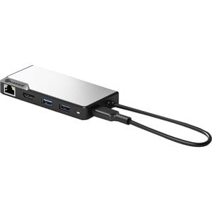 Alogic USB-C Fusion MAX 6-in-1 Hub V2 - for TV/Monitor/Projector/Notebook/Smartphone/Tablet/Desktop PC - 100 W - USB Type C - 4K - 3840 x 2160 - 3 x USB Ports - 2 x USB Type-A Ports - USB Type-A - 1 x USB Type-C Ports - USB Type-C - Network (RJ-45) - HDMI IM5335988