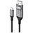 Alogic USB-C (Male) to DisplayPort (Male) Cable - Ultra Series - 4K 60Hz -Space Grey-2m - 2 m DisplayPort/USB A/V Cable for Notebook, Phone, Monitor, Projector, TV, MacBook, iPad Pro, MAC - First End: 1 x USB Type C - Male - Second End: 1 x DisplayPort Di IM4503111