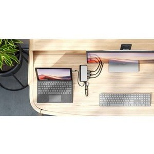 Alogic USB-C Super Dock - 10-in-1 with Dual Display 4K 60Hz Support - SPACE GREY - for Notebook/Tablet PC - 100 W - USB Type C - 4 x USB Ports - USB Type-C - Network (RJ-45) - HDMI - Wired IM5080398