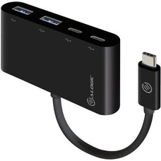 Alogic USB-C SuperSpeed Combo Hub with 2 Port USB-C & 2 Port USB-A - USB Type C - External - 4 USB Port(s) - 2 USB 3.0 Port(s) IM4274856