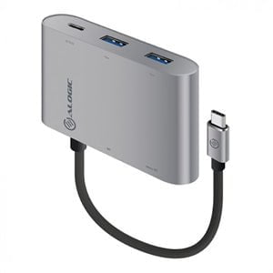 Alogic USB-C to USB-A + SD Card + Micro SD + USB-C PD Adapter - USB Type C - External - 3 USB Port(s) - 3 USB 3.0 Port(s) - PC, Mac IM4504968