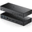 Alogic USB-C Triple DisplayDock - MA3 - with 100W Laptop Charging - 3 Displays Supported - 4K - 3840 x 2160 - 2 x USB 2.0 - USB Type-C - 1 x RJ-45 Ports - Network (RJ-45) - 1 x HDMI Ports - HDMI - 2 x DisplayPorts - DisplayPort - Wired IM5487417