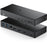 Alogic USB-C Triple DisplayDock - MA3 - with 100W Laptop Charging - 3 Displays Supported - 4K - 3840 x 2160 - 2 x USB 2.0 - USB Type-C - 1 x RJ-45 Ports - Network (RJ-45) - 1 x HDMI Ports - HDMI - 2 x DisplayPorts - DisplayPort - Wired IM5487417