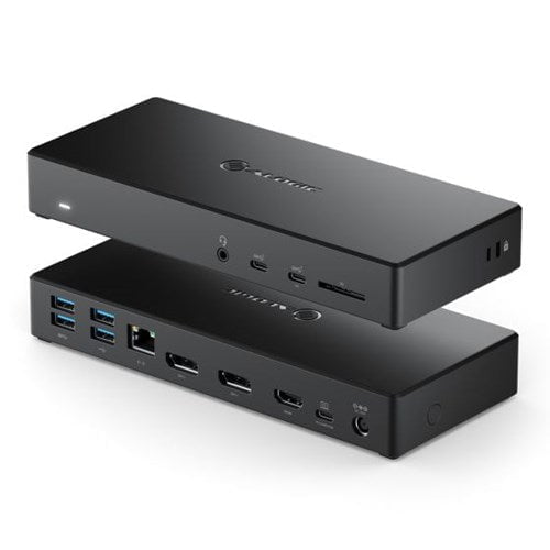 Alogic USB-C Triple MA3 100w PD Dock, 2x DisplayPort, 1x HDMI, 2x USB-C, 4x USB-A, 1x ADUI/MICO Jack, 1x RJ45, 1x SD NN83630