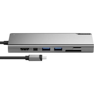 Alogic USB-C Ultra Dock PLUS Gen 2 with Power Delivery - for Notebook/Tablet/Workstation/Monitor - 100 W - USB Type C - 2 Displays Supported - 4K, 5K - 3840 x 2160, 5120 x 2880 - 2 x USB Type-A Ports - USB Type-A - USB Type-C - HDMI - Mini DisplayPort - S IM5335991