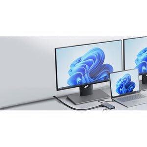 Alogic USB-C Ultra Dock PLUS Gen 2 with Power Delivery - for Notebook/Tablet/Workstation/Monitor - 100 W - USB Type C - 2 Displays Supported - 4K, 5K - 3840 x 2160, 5120 x 2880 - 2 x USB Type-A Ports - USB Type-A - USB Type-C - HDMI - Mini DisplayPort - S IM5335991
