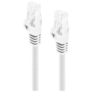Alogic White CAT6 Network Cable - 3m - 3 m Category 6 Network Cable for Network Device - First End: 1 x RJ-45 Network - Male - Second End: 1 x RJ-45 Network - Male - 1 Gbit/s - Patch Cable - Gold Plated Contact - 24 AWG - White IM4504864