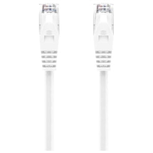 Alogic White CAT6 Network Cable - 3m - 3 m Category 6 Network Cable for Network Device - First End: 1 x RJ-45 Network - Male - Second End: 1 x RJ-45 Network - Male - 1 Gbit/s - Patch Cable - Gold Plated Contact - 24 AWG - White IM4504864
