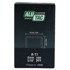 AluTac Aluminium Staples 140/8, 5000's pack CXRS14085ALU