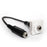 AMDEX 3.5mm Stereo Audio Insert. 120mm tail CDFP-ST120