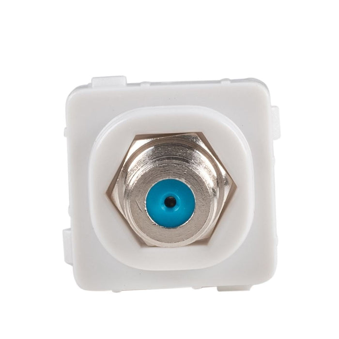 AMDEX F to F Connector insert for AMDEX Face Plates. AMDEX style. CDFP-INSFIB