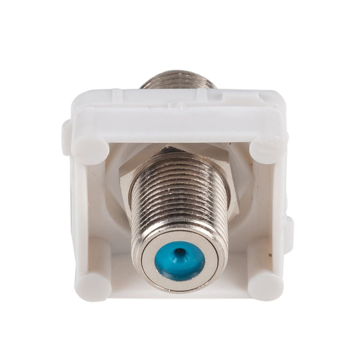AMDEX F to F Connector insert for AMDEX Face Plates. AMDEX style. CDFP-INSFIB