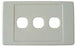 AMDEX Triple Port RJ45 Face Plates AMDEX style. CDFP-3PV2