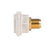 AMDEX White RCA to F Connector. Gold Plated CDFP-RCAF-WH