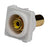 AMDEX Yellow RCA to RCA Jack. Gold Plated CDFP-RCA-YE