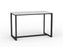 Anvil Bar Leaner Table 1600mm x 800mm - Black Frame (Choice of Worktop Colours) White KG_ANVBARL168_B_W
