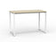 Anvil Bar Leaner Table 1600mm x 800mm - White Frame (Choice of Worktop Colours) Nordic Maple KG_ANVBARL168_W_NM
