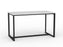 Anvil Bar Leaner Table 1800mm x 900mm - Black Frame (Choice of Worktop Colours) White KG_ANVBARL_B_W
