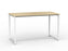 Anvil Bar Leaner Table 1800mm x 900mm - White Frame (Choice of Worktop Colours) Atlantic Oak KG_ANVBARL_W_AO