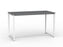 Anvil Bar Leaner Table 1800mm x 900mm - White Frame (Choice of Worktop Colours) Silver KG_ANVBARL_W_S