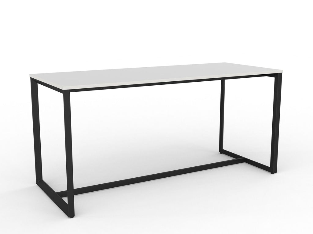 Knight's Anvil Bar Leaner Table 2400mm x 900mm - Black Frame (Choice o ...