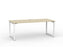 Anvil Desk 1500mm x 800mm (Choice of Frame & Worktop Colours) White / Nordic Maple KG_ANVD15_NM