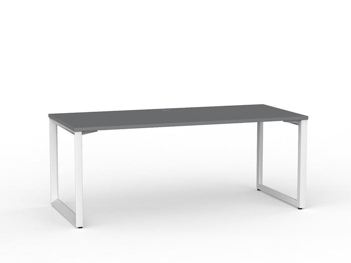 Anvil Desk 1500mm x 800mm (Choice of Frame & Worktop Colours) White / Silver KG_ANVD15_S