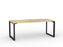 Anvil Desk 1800mm x 800mm (Choice of Frame & Worktop Colours) Black / Atlantic Oak KG_ANVD18B_AO