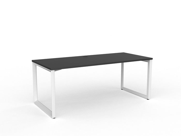 Anvil Desk 1800mm x 800mm (Choice of Frame & Worktop Colours) White / Black KG_ANVD18_B