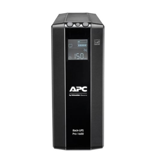APC Back-UPS PRO Line Interactive 1600VA 960W with AVR, 230V, 8x IEC C14 Outlets CDBR1600MI