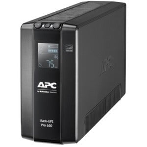 APC by Schneider Electric Back-UPS Pro BR650MI 650VA Tower UPS - Tower - AVR - 12 Hour Recharge - 230 V AC Input - 230 V AC Output - Stepped Sine Wave - 6 x IEC 60320 C13 - 6 x Battery/Surge Outlet IM5926681