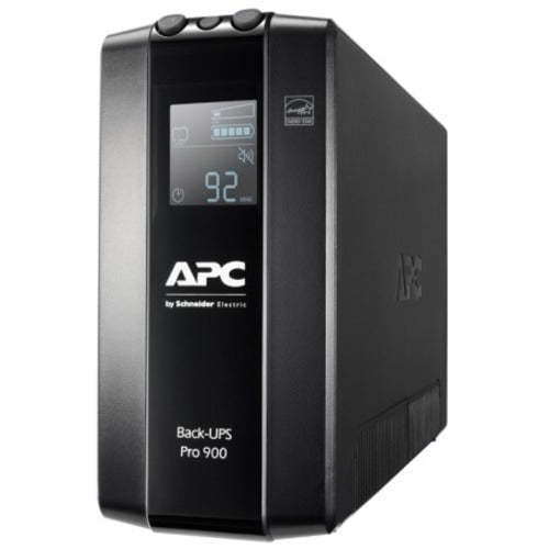 APC by Schneider Electric Back-UPS Pro BR900MI 900VA Tower UPS - Tower - AVR - 12 Hour Recharge - 2.50 Minute Stand-by - 230 V AC Input - 230 V AC Output - Stepped Approximated Sine Wave - 6 x IEC 60320 C13 IM5926682