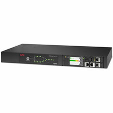APC by Schneider Electric NetShelter Automatic Transfer Switch - 8 x IEC 60320 C13, 1 x IEC 60320 C19 - 230 V AC - 16 A IM5925872