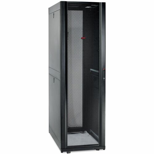 APC by Schneider Electric NetShelter SX Deep Rack Enclosure With Sides - For Storage, Server - 42U Rack Height x 482.60 mm Rack Width - Black - 1020.58 kg Dynamic/Rolling Weight Capacity - 1700.97 kg Static/Stationary Weight Capacity IM1577401